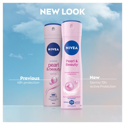 NIVEA Anti-Perspirant Deodorant Spray Pearl & Beauty
