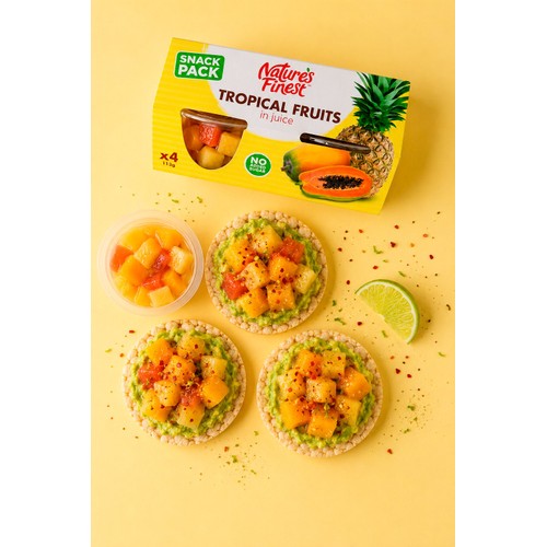 Nature's Finest Fruit Pots Tropical Fruit Salad