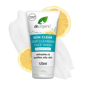 Dr Organic Skin Clear Organic Tea Tree Deep Pore Cleansing Face Wash