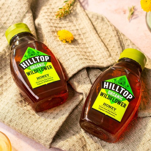 Hilltop Honey Organic Wildflower Squeezy