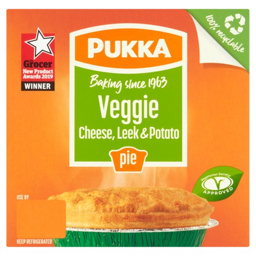 Pukka Pies Leek & Potato Pie