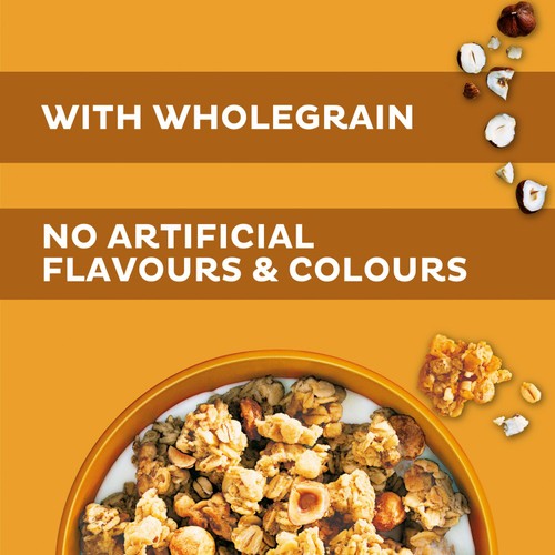 Kellogg's Crunchy Nut Caramelised Hazelnuts Breakfast Granola 
