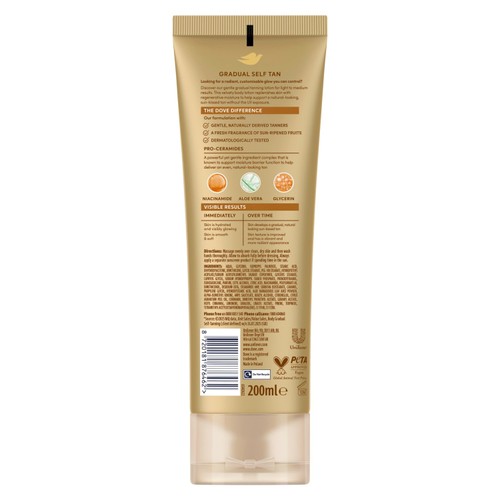 Dove Dermaspa Summer Revived Fair-Medium Body Lotion