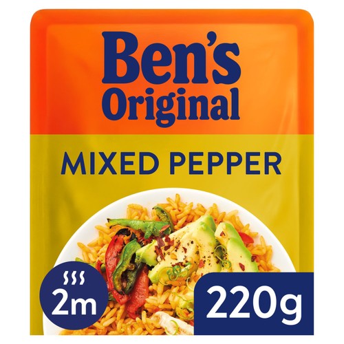 Ben's Original Mixed Pepper Microwave Rice