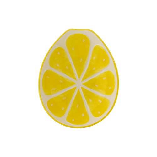 Typhoon World Foods 22cm Lemon Oval Bowl