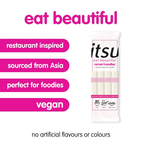 itsu ramen noodles serves 4 250g