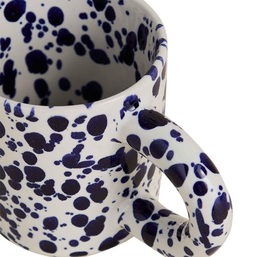 M&S Splatter Mug, Blue