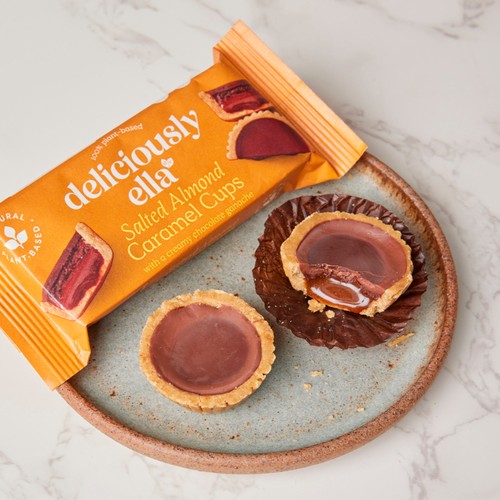 Deliciously Ella Salted Almond Caramel Cups