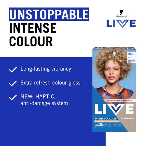 LIVE Intense Colour B16 Honey Blonde