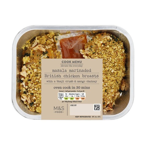 M&S Mango Masala Chicken Breasts - Cook Menu