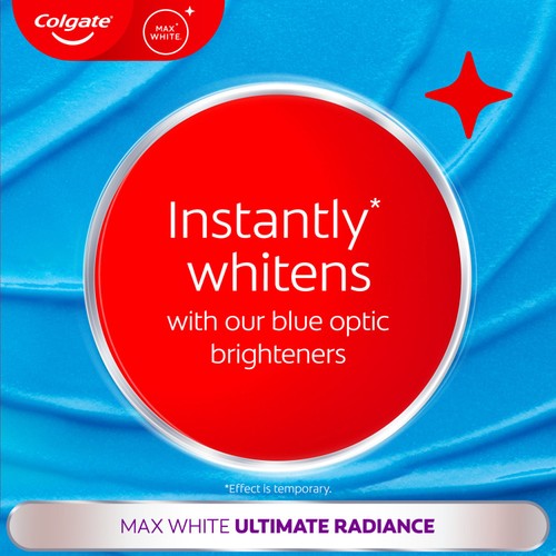 Colgate Max White Ultimate Radiance At Home Teeth Whitening Toothpaste