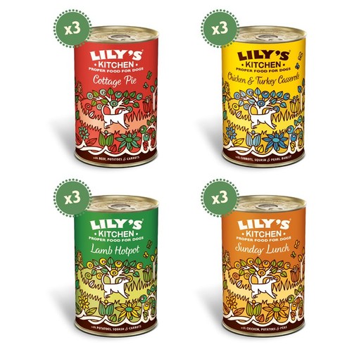 Lily's Kitchen Classic Recipes for Dogs Multipack