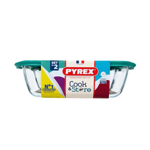 Pyrex Cook & Store Set Green