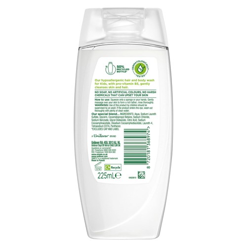 Simple Kids Hair & Body Wash Shower Gel