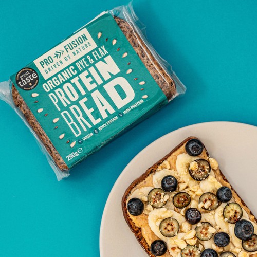 Profusion Organic Protein Bread Rye & Flax