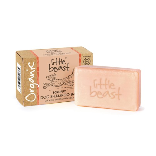 Little Beast Organic Scruffy Dog Shampoo Bar