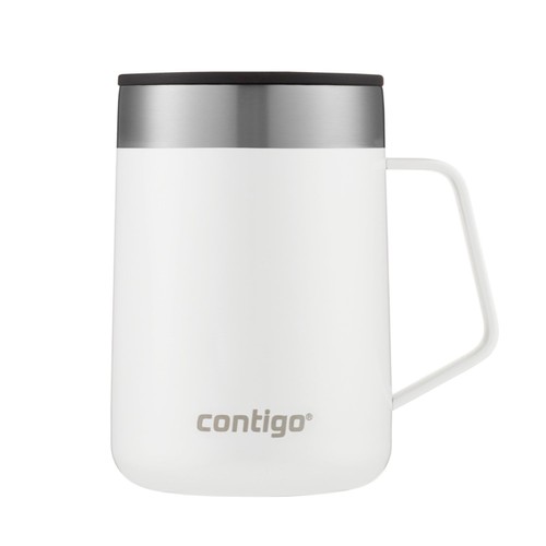 Contigo Streeterville Desk Mug 420ml Insulated Splash Proof White
