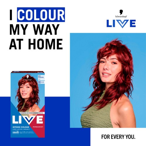 LIVE Intense Colour 043 Red Passion