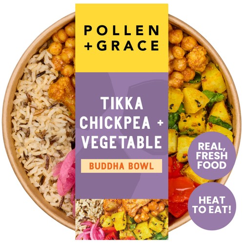 Pollen + Grace Tikka Chickpea + Vegetable Hot Bowl