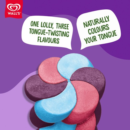 Twister Berry-licious Ice Lollies