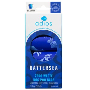 Adios Plastic Compostable Dog Poo Bags Without Handles