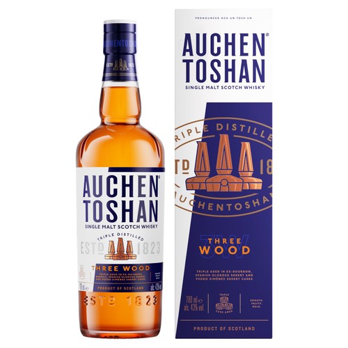 Auchentoshan Three Wood Single Malt Scotch Whisky