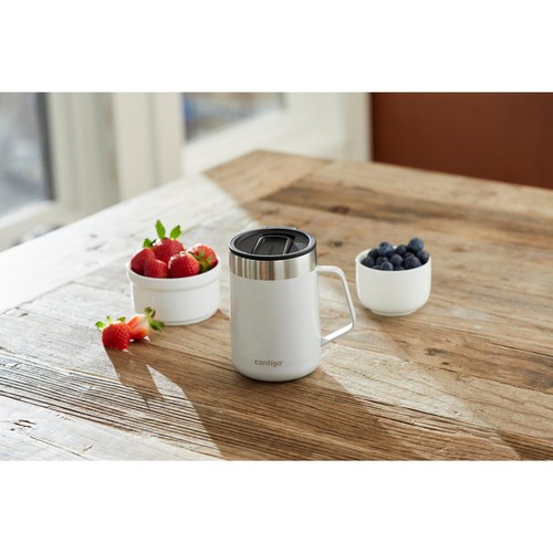 Contigo Streeterville Desk Mug 420ml Insulated Splash Proof White