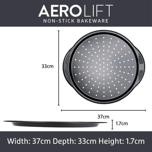 Prestige Aerolift Carbon Steel Pizza Tray 30cm