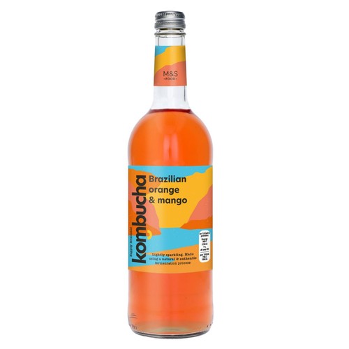 M&S Brazilian Orange & Mango Kombucha
