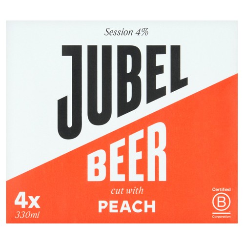 JUBEL Beer cut with Peach