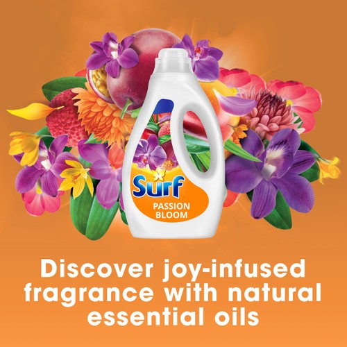 Surf Passion Bloom Liquid Laundry Washing Detergent 35 Washes