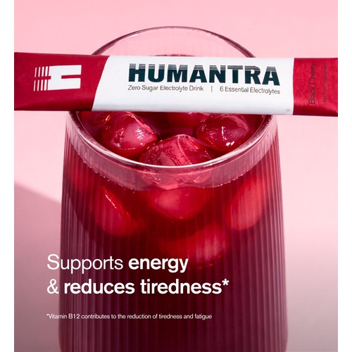 Humantra Black Cherry Electrolyte Powder