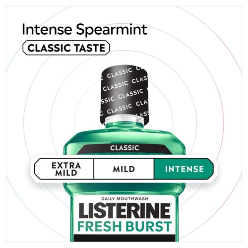 Listerine Fresh Burst Intense Spearmint Classic Mouthwash