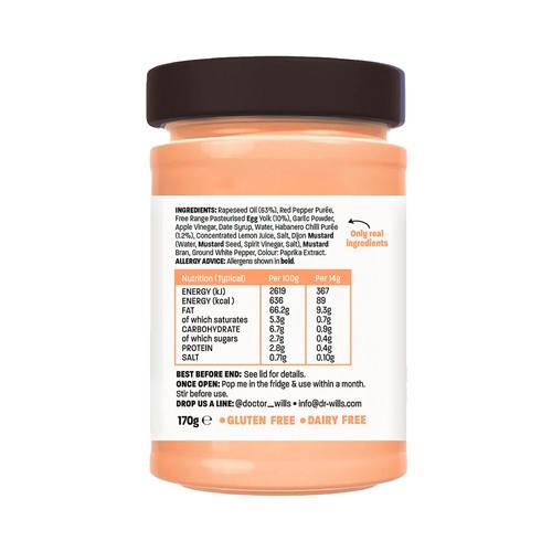 Dr Will's Sriracha Mayo 170g