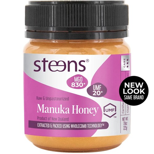 Steens MGO 830 UMF20 Manuka Honey