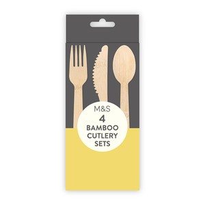 Bamboo Cutlery Sets