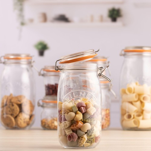 Kilner Clip Top Round Jar 1.5L