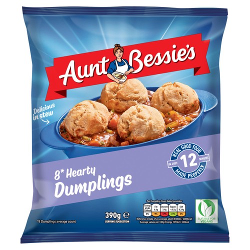 Aunt Bessie's 8 Hearty Dumplings