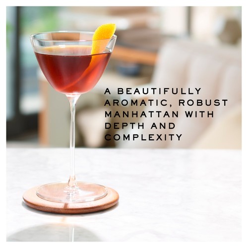 Batch & Bottle Glenfiddich Scotch Whisky Manhattan Ready to Drink Cocktail