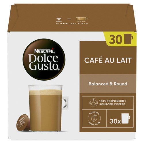 Nescafe Dolce Gusto Cafe Au Lait Capsules