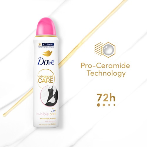 Dove Women Advanced Antiperspirant Deodorant Invisible Care Aerosol