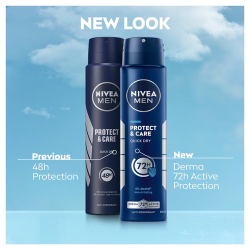 NIVEA MEN Protect & Care Anti-Perspirant Deodorant Spray 