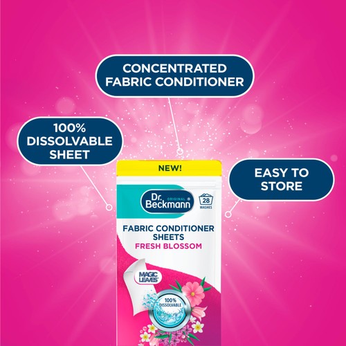 Dr. Beckmann Fabric Conditioner Sheets Fresh Blossom