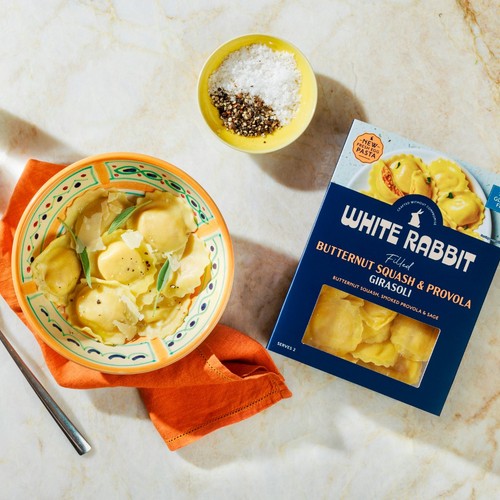 White Rabbit Gluten Free Butternut Squash & Sage Fresh Girasoli Pasta