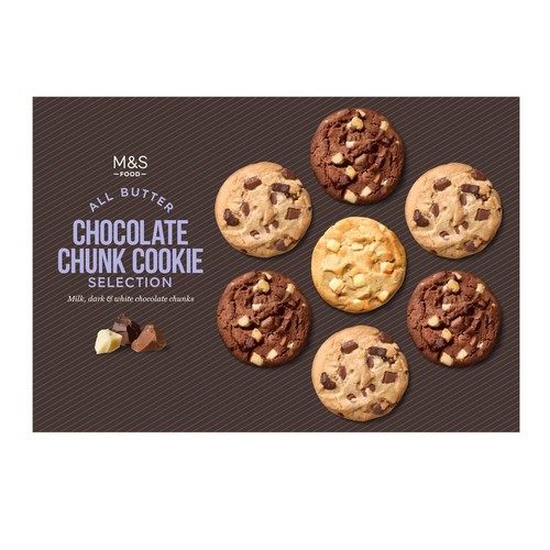 M&S All Butter Chocolate Chunk Cookie Selection