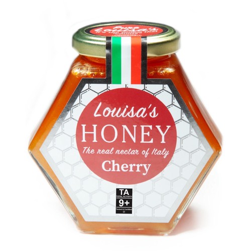 Louisa’s Honey Cherry Honey TA 9 Equivelant to MGO 250, 400g Louisa’s Honey Cherry Honey TA 9 Equivelant to MGO 250, 400g