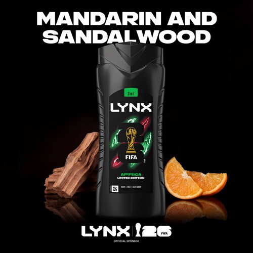 Lynx Africa Body Wash Shower Gel