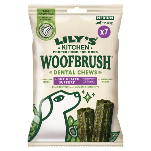 Lily's Kitchen Woofbrush Gut Health Medium Dog Multipack