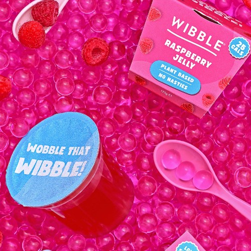 Wibble Plant-based Raspberry Jelly Pot