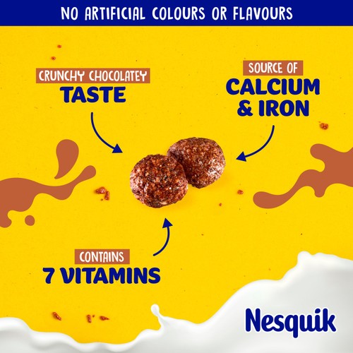 Nesquik Chocolate Breakfast Cereal